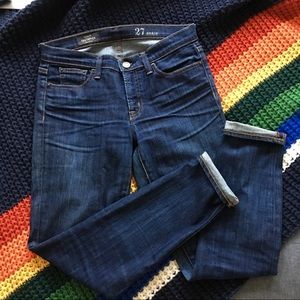 J CREW Toothpick Medium Dark Denim